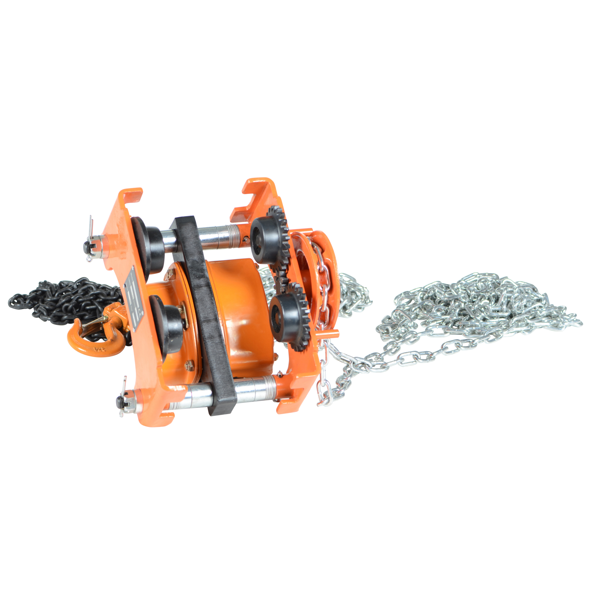 Vestil Low Headroom Chain Hoist Gear Trolley - 1000-Lb. Capacity, 11.75ft. Lift Height, Model# LOW-1G